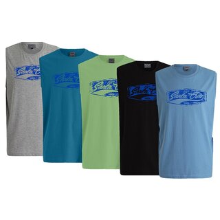 bergren Tanktop AHORN SPORTSWEAR 5 Farben Druck Santa...