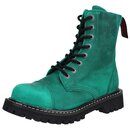ANGRY ITCH-8-Loch Vintage Emerald Ranger Armee Leder...