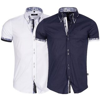 Brandneu Designer Hemd CARISMA 2 Farben CRM9068 S-XXL