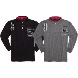 bergrssen Schickes Langarm-Poloshirt LAVECCHIA in 2...