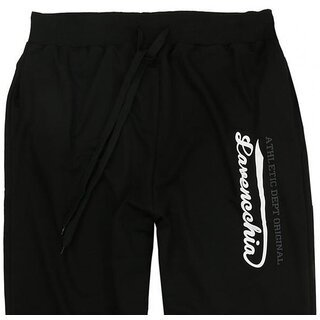 �bergr�ssen  Jogginghose Lavecchia leichte Sommerqualit�t Schwarz od Schwarz/Rot