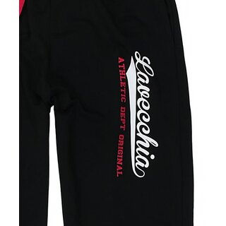�bergr�ssen  Jogginghose Lavecchia leichte Sommerqualit�t Schwarz od Schwarz/Rot