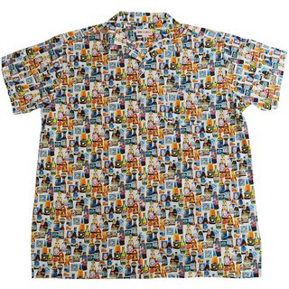 bergren Kurzarm-Herren-Hawaiihemd KAMRO Beer wei...