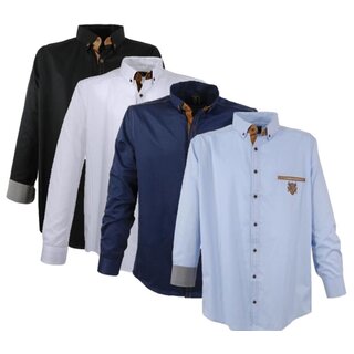 bergrssen Schickes Herrenhemd LAVECCHIA 1980 2 Farben