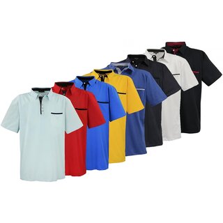 bergrssen Hippes Polo-Shirt Kurzarm LAVECCHIA 7 Farben...