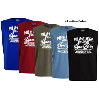 bergren Tanktop AHORN SPORTSWEAR 9 Farben Druck...