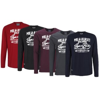 bergren Longshirt AHORN SPORTSWEAR 5 Farben Milwaukee...