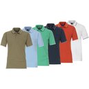 REDMOND Poloshirt Brusttasche 6 Farben S-4XL