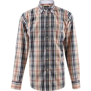 Yves Enzo Herrenhemd Schottenkaro  2XL-6XL