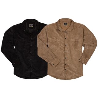 bergrssen modisches Herren-Cordhemd Lavecchia 2 Farben...