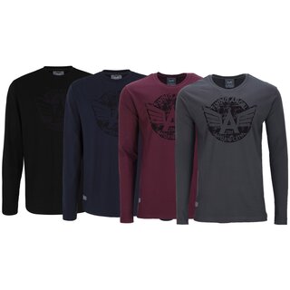 bergren Longshirt AHORN SPORTSWEAR 4 Farben Flying...